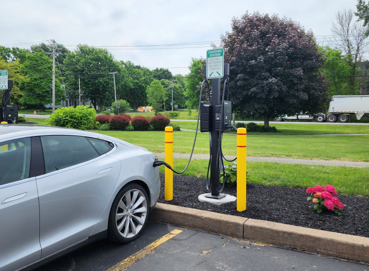 commercial ev charger installation
