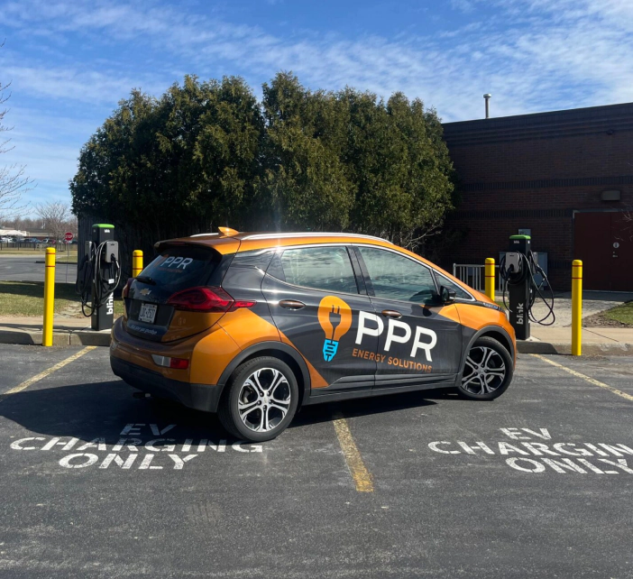 commercial ev charger station